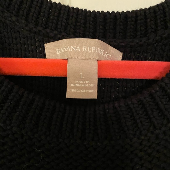 Banana Republic  Short Sleeve Cotton Sweater - Picture 3 of 6